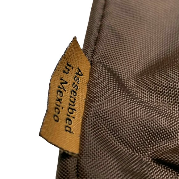 HARTMANN Multicolor Striped Wool with Leather Trim Large Tote - Picture 3 of 9